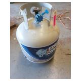 Half full 15 gallon tank of propane