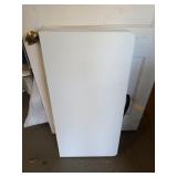 Lifetime folding table, 37x36 in