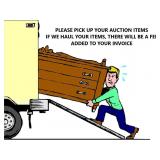 2 DAY PICK UP !!!! PLEASE PICK UP YOUR ITEMS !!!