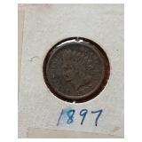 1897 Indian Head cent