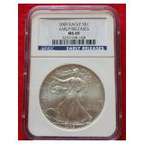 2009 American eagle silver dollar early releases
