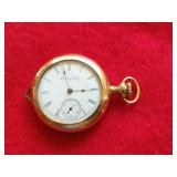 Elgin ladies pocket watch dated 1910, non-working
