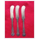 3 Sterling utensils