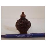 Hand carved Chinese snuff bottle