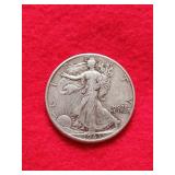 1943 walking liberty half dollar