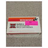 20 rounds Winchester 7mm rim mag 150 grain