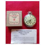 The E. Ingram company Bristol pocket watch, works