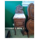 Pair of beautiful matching end tables, French