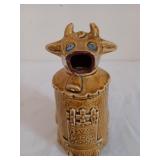 Cute ceramic cow creamer Japan 6.5"