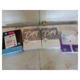Three and a half packages of copy paper /