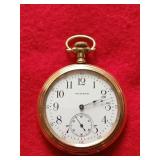 Waltham pocket watch, works