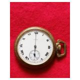 Elgin pocket watch, works