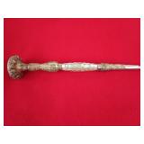 Beautiful antique umbrella handle with mother of