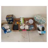 Assorted like bulbs and batteries, most new in