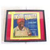 Inside Quality citrus fruit advertisement in