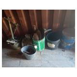 Sprinkler heads, tractor pins, miscellaneous