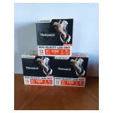 Three boxes 12 gauge 2 and 3/4 in 7 1/2 oz shot