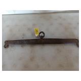 Old metal 26-in meat gambrel