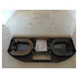 Sportscraft horseshoe set in clear plastic case