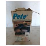 Pete drain and pipe cleaning tool with toilet