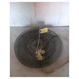 19 inch round wire fish basket