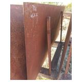 Steel plate sheet, 4x8 ft by 1/16 inch