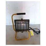 500 W halogen shop light, 10 in, works