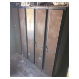 Five compartment school lockers 60x60