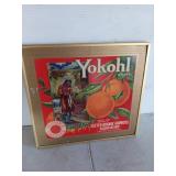 Yokohl brand California oranges advertisement