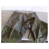 Green Saf-T-Bak field pants, 36x29?, size is