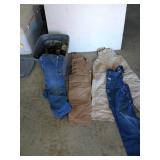 Sterilite 18 gallon storage tub filled with