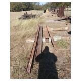 Assorted I-beam 6x6 x79 , 6x6x127 , 4x4x13 ft 6,