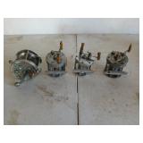 Four fishing reels. Pflueger Norka # 1335,