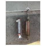 Two 8-in cylinders untested