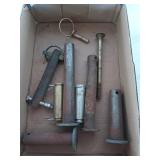 Flat of assorted tractor pins