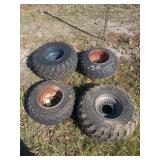 For polaris? Wheels and tires two are 22 9-10 / 2