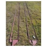 2-12" ï¿½19 ft long metal trusses