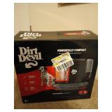 New in box, Dirt Devil powerfully compact