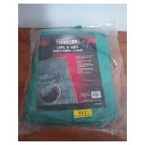 10 ft by 12 ft green tarps 2 pack, new