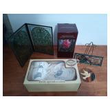 Assorted lovelies, including faux stained glass,