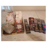 Assorted incense sticks and fragrance sachets