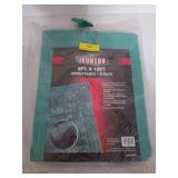 New 8x10 ft green tarps, two pack