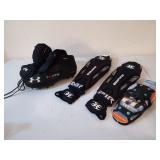 Size 8 and 1/2 under armor nitro truth cleats,