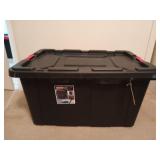 Black Sterilite industrial storage container, 27