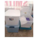 A plethora of assorted storage containers