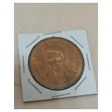 Elvis Presley double eagle commemorative medal