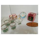 Assorted lovelies, including seasons greetings