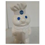 Pillsbury doughboy cookie jar, 12 in, hoo hoo!