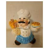 12 inch happy Baker cookie jar