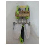Three-piece garden tool set, new in package